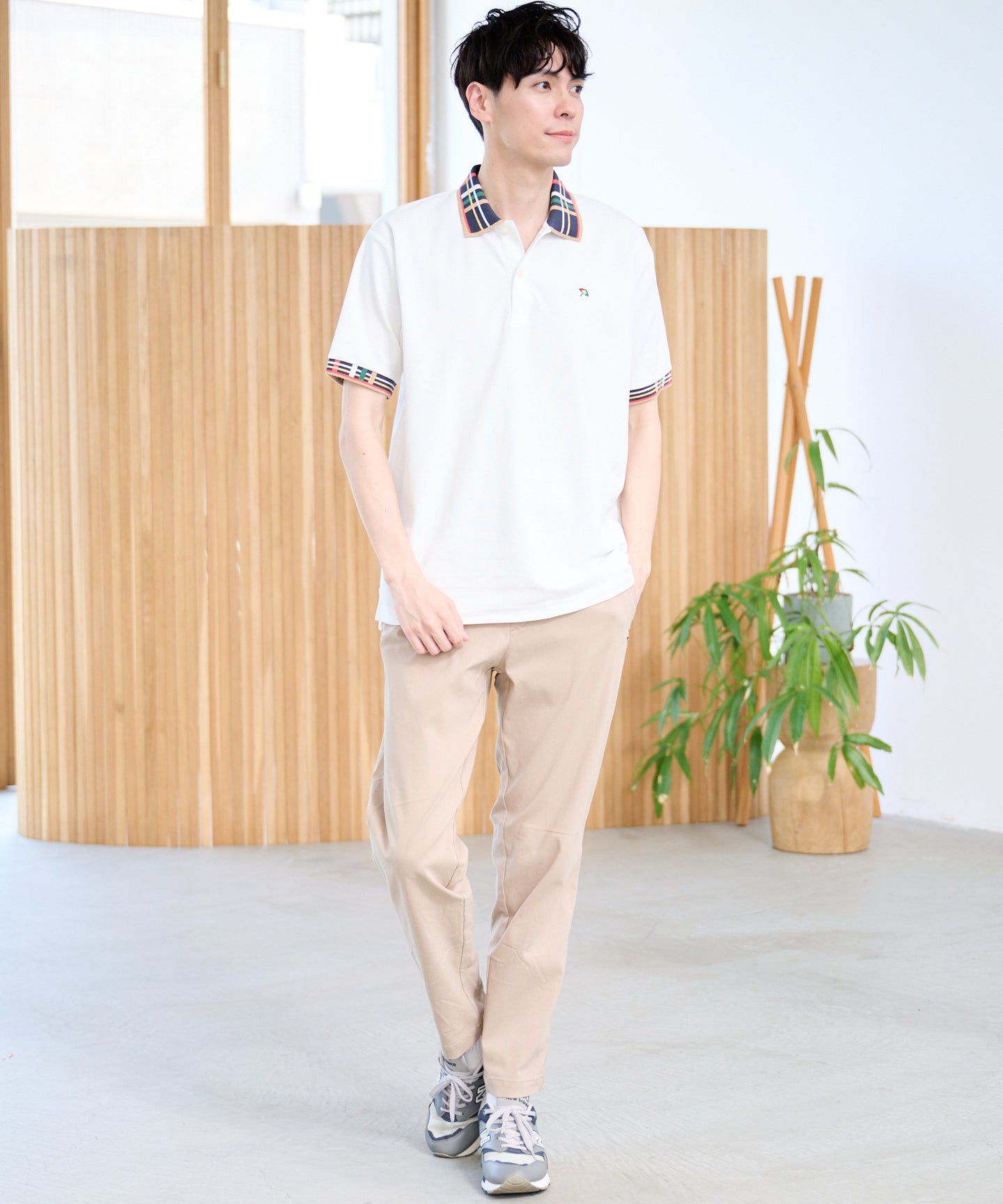 Arnold Palmer 【TIME SALE】パーマーリブライン シェア ポロシャツ